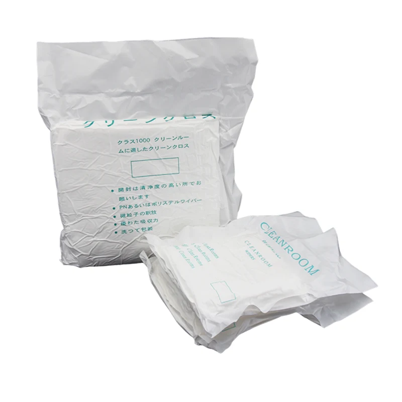 Er Clean Cleanroom Wiper lavet udelukkende af 100% polyester?